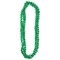 Green Shamrock Beads Necklaces - St Patricks Day Irish Clover Bead Necklace Party Favors Pack - 1 Dozen